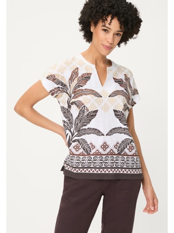 Olsen Tunika in Dark Brown
