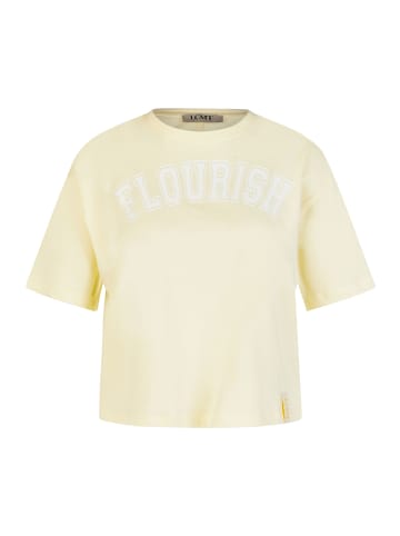 LeComte Floral Vibes T-Shirt in Limoncello