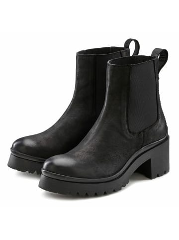 LASCANA Chelseaboots in schwarz