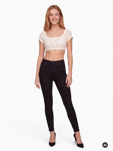 Nübler Dirndlbluse Kurzarm Sofia in Creme