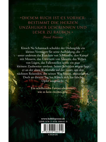 Klett-Cotta Fantasybuch - Der schwarzzüngige Dieb  (Schwarzzunge, Bd. 1)