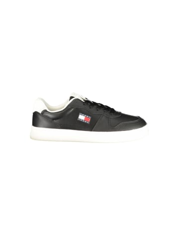 Tommy Hilfiger Schwarze Polyurethan-Sneaker