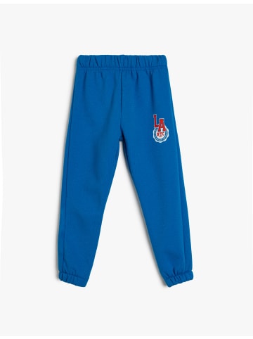 KOTON Sweathose in Saks Blau