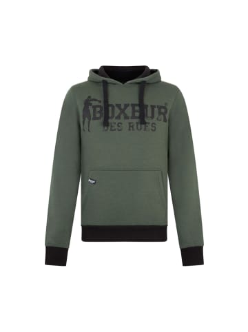 Boxeur des Rues Kapuzenpullover Hooded in Sage