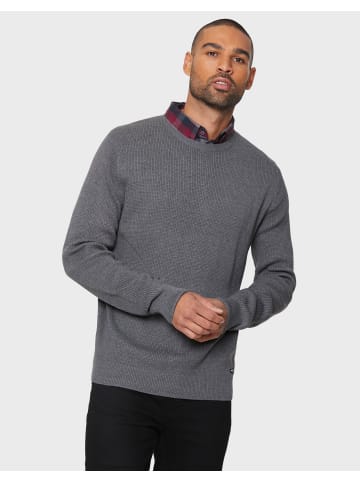 Threadbare Strickpullover Alexander in Charcoal Marl