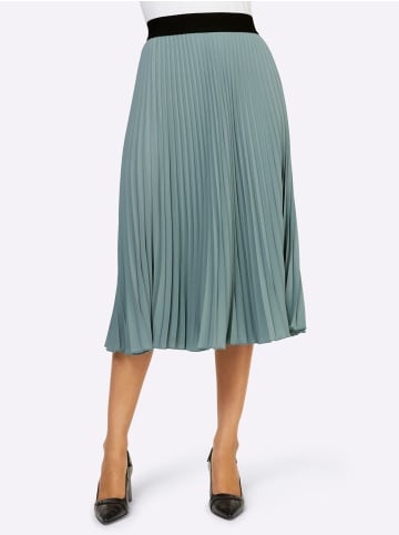 Heine Plissee-Rock in jade