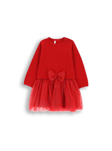 Coccodrillo Tüllkleid in rot