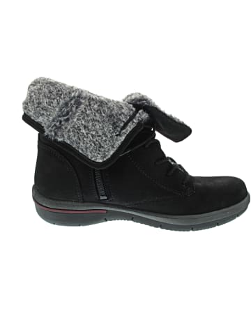 WALDLÄUFER Hadessa Schnürstiefelette Schwarz