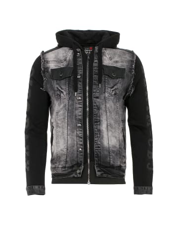 Cipo & Baxx Jeansjacke in Black