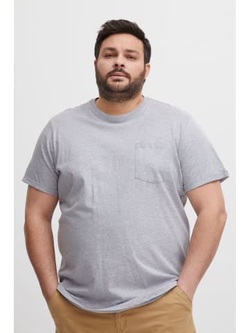 BLEND T-Shirt BHNASIR BTTee BB in Mittelgrau
