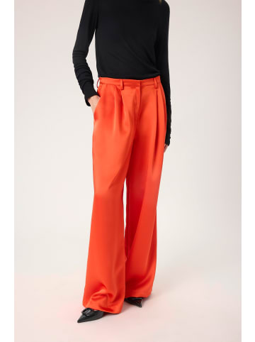 Soaked in Luxury Casual Hose SLLiva Gerade Passform in Red Alert