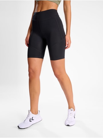 Newline Tight Kurze Hose Reflektierend Logo Nwlbeat Damen in BLACK