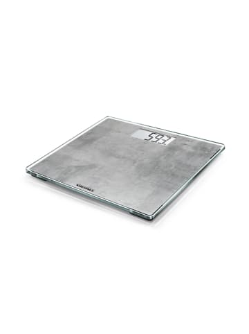 Soehnle Personenwaage Style Sense Compact 300 Concrete grau schwarz 29,0 x 29,0 x 2,0cm