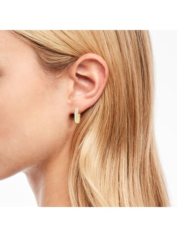 s.Oliver Creolen Silber 925, rosévergoldet in Gold