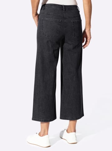 WITT WEIDEN Jeans-Culotte in black denim