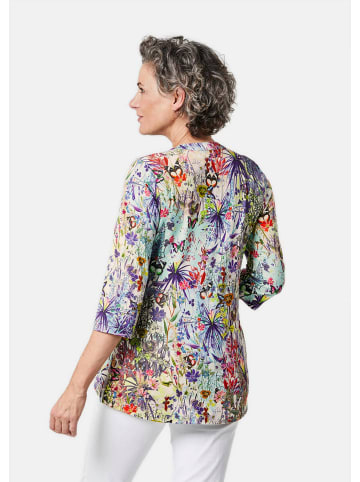 GOLDNER Drucktunika-Shirt Figurschmeichelndes Drucktunika-Shirt in bunt / gemustert