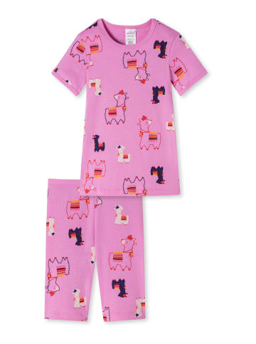 Schiesser Pyjama Natural Love Organic Cotton in Rosa