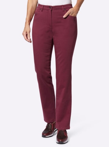 WITT WEIDEN Jeans in bordeaux