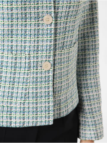 More & More Blazer in aqua weiß