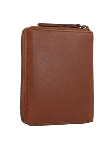 Greenburry Colombiana Geldbörse RFID Schutz Leder 10.5 cm in nougat