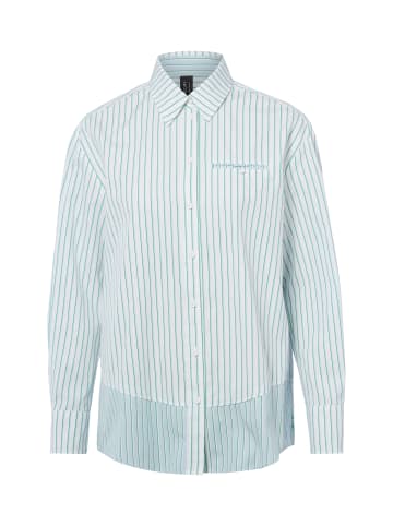 MARC CAIN SPORTS  Hemdbluse in weiß grün