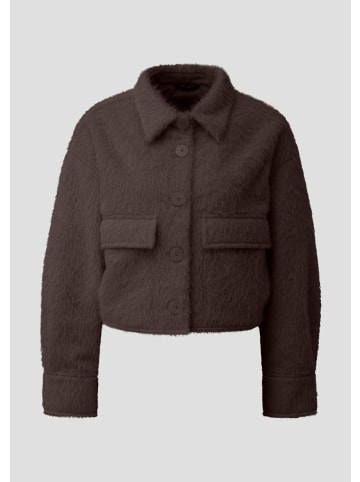 QS Outdoor-Jacke in 8945_dunkelbraun