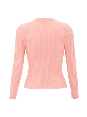 aleva Damen Strickpullover in Rosa
