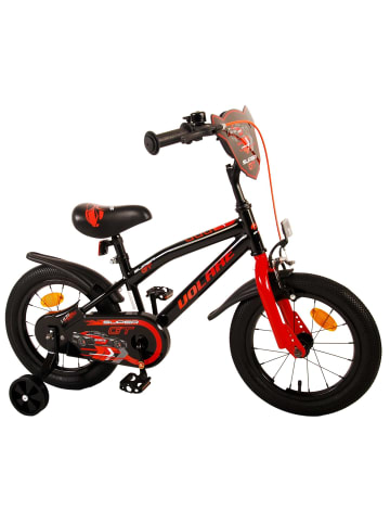 Volare Kinderfahrrad Super GT Kinderfahrrad für Jungen 14 Zoll Kinderrad Rot 4 Jahre