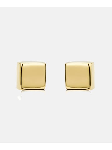 Diamant L'éternel Ohrstecker aus 375 Gelbgold