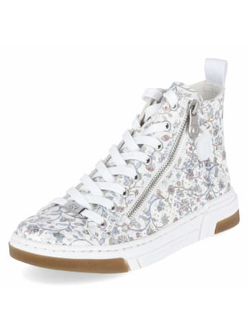 rieker Schnürstiefel in white