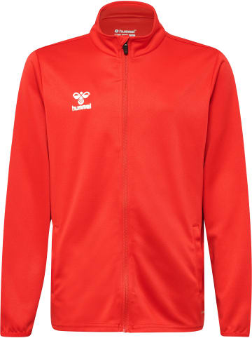 Hummel Hummel Zip Jacke Hmlessential Multisport Kinder Atmungsaktiv Schnelltrocknend in TRUE RED