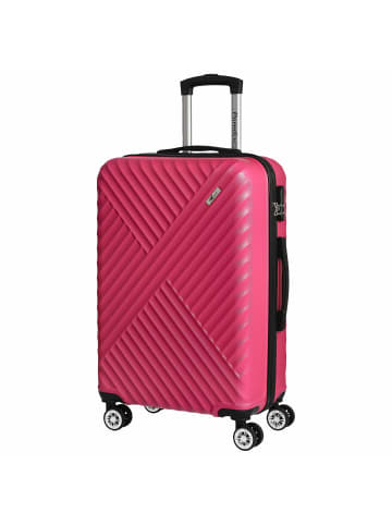 Paradise by CHECK.IN Kingston - 4-Rollen-Trolley 67 cm (lila) in pink