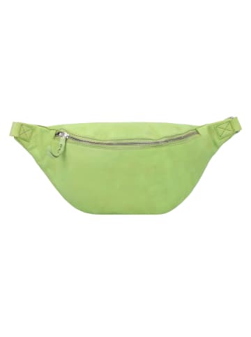 TASCHENDIEB Kohlmarkt 107 Gürteltasche Leder 36 cm in green lime