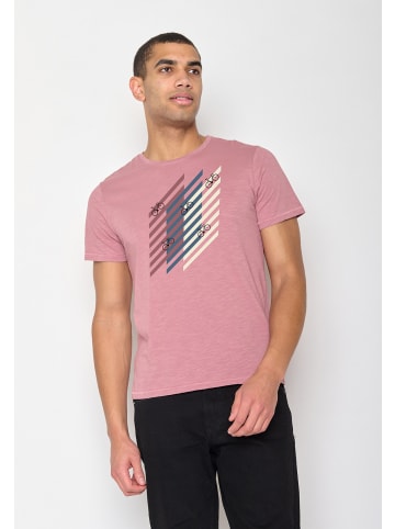 GreenBomb T-Shirt Bike Grid in Alt Rosa