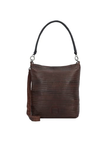 FREDs BRUDER Enna Schultertasche Leder 32.5 cm in dark-chocolate