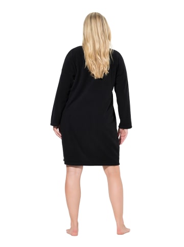Ulla Popken Schlafanzug in schwarz