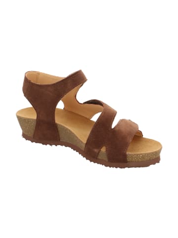 Think! Tieffußbett Sandale DUMIA in Schoko