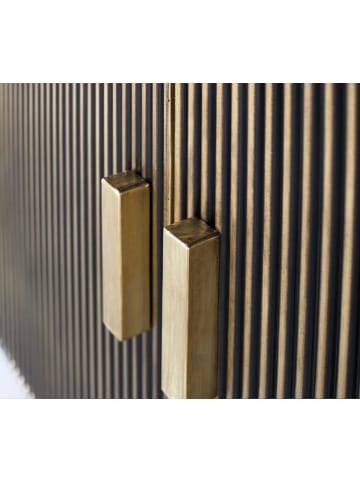 Giner y Colomer Sideboard aus Mangoholz und Bronze 150 cm in Gold