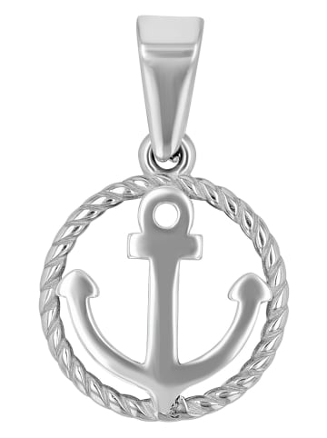 Adeliás Damen Anhänger aus Edelstahl in silber