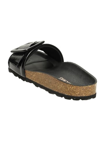 Verbenas Klassische Pantoletten in Schwarz