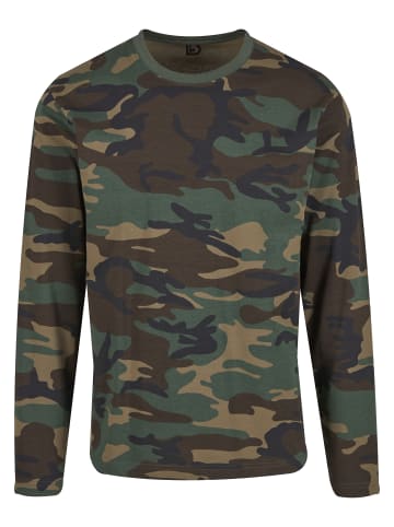 Brandit Long Sleef in woodland