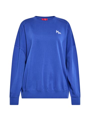 Swirly Sweatshirt in Königsblau