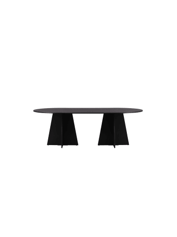 ebuy24 Esstisch Bootcut Schwarz 115 x 230 cm