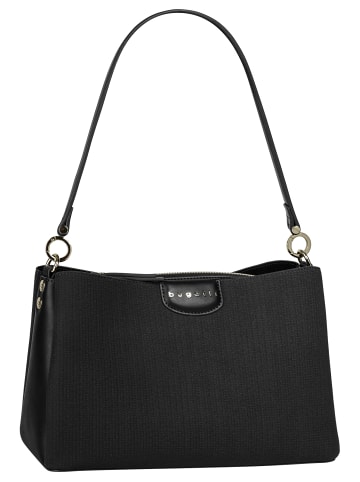 Bugatti Umhängetasche LEAH Kunstfaser in schwarz