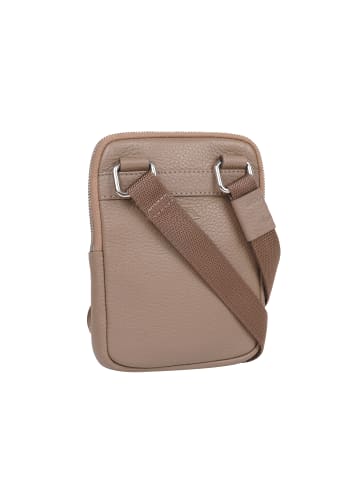 JOOP! Schultertasche 'Cardona Rafael in Taupe 13 x 18 x 2 cm'