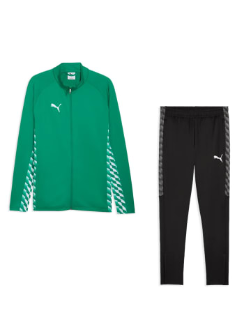 Puma Sportanzug / Freizeitanzug in Grün