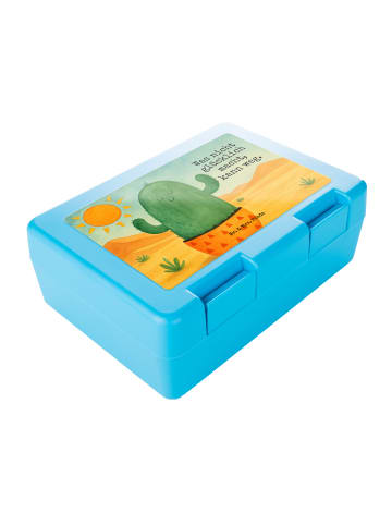 Mr. & Mrs. Panda Bento Box Kaktus Sonne Design mit Spruch in Weiß