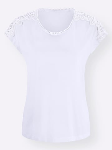 creation L Shirt in weiß