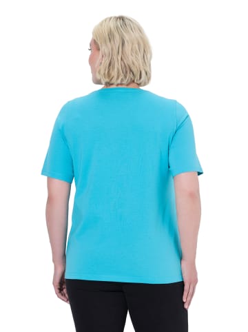 Ulla Popken Shirt in tiefes aqua