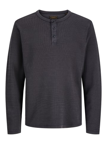 Jack & Jones Langarm-T-Shirt in Dark Navy